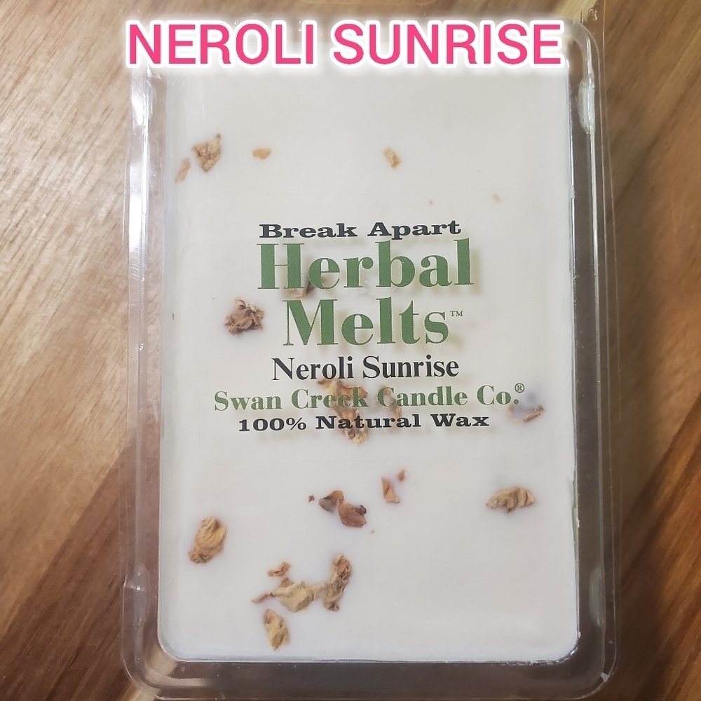 NEROLI SUNRISE by SWAN CREEK CANDLE CO Herbal Melts 100% Natural Wax 5.25 oz NWT
